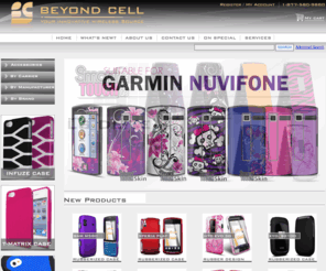 beyondcell.com: Beyond Cell Int'l, Inc. - Cellular Phone Accessories Wholesaler, 
	& Distributor, Cell phone Accessories, Nokia, Samsung, Ericsson,
	Nextel, Motorola, Panasonic, LG, Qualcomm/Kyocera, Sanyo, Siemens, Audiovox, 
	Touchpoint, Faceplate, Front Panel, Full Housing
BeyondCell International provides all major brands cellular phone accessories, such as snap-on protective case, pouch, replacement parts