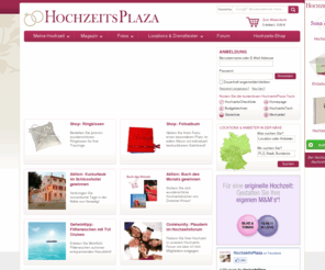 hochzeit-plaza.net: Hochzeit - HochzeitsPlaza.de - Hochzeits-Locations, Ideen zur Hochzeit
Planen Sie Ihre Hochzeit auf HochzeitsPlaza mit kostenlosen Planungs-Tools, Fotogalerien, Hochzeits-Locations, Brautmode, Hochzeits-DJs, Hochzeits-Fotografen, Hochzeitsplanung ...