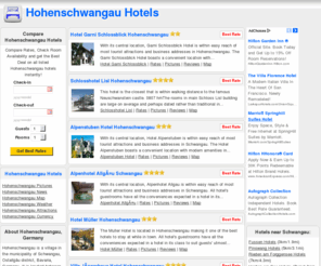 hohenschwangauhotels.com: Hohenschwangau Hotels - Hotels in Hohenschwangau, Germany
Discover, read reviews and compare Hohenschwangau Hotels - Check rates, availability and book Hohenschwangau Hotels direct online and save. 