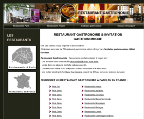 restaurant-gastronomie.fr: restaurant-gastronomie.fr : le meilleur du restaurant gastronomie | Restaurant Gastronomie
Reservation de restaurant gastronomie sur restaurant-gastronomie : Reserver ou offrer un restaurant gastronomie à vos proche. restaurant-gastronomie.fr vous propose d'offrir une invitation restaurant gastronomie à Paris et en France.