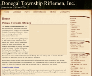 donegaltownshipriflemen.org: Donegal Township Riflemen, Inc. | Reenacting the 1750's and 1770's
Donegal Township Riflemen, Inc.. Reenacting the 1750's and 1770's