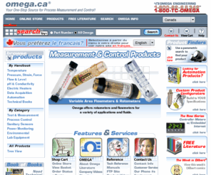 eeuromega.net: OMEGA Canada is the source for Process Measurement & Control. Thermocouples to Instruments and everything in betwee.
Your source for process measurement and control. Everything from thermocouples to chart recorders and beyond. Temperature, flow and level, data acquisition, recorders and more.