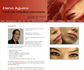 elena-aguilar.com: Maquillaje permanente - Micropigmentación - Elena Aguilar - Madrid e Islas Canarias
