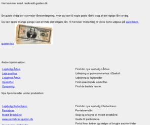 realkredit-guiden.dk: Her kommer snart realkredit guiden.
