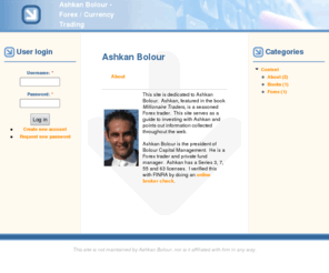 Ashkan bolour forex