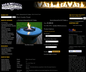 diamondflames.com: Black Granite Firepit
Black Granite Firepit