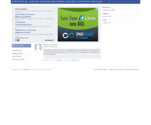 facebook-blog.com: Facebook Blog
Welcome to Facebook-Blog,com - All Facebook Blog, www.facebook.com, Facebook Login, including Facebook Games and Facebook Smileys.