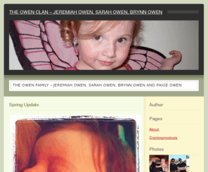 theowenclan.com: The Owen Clan
Home page for the Owen Family from Southern California