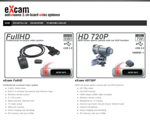 excam.org: eXcam - HD and FullHD action sports camcorders & car on-board video systems
eXcam - HD and FullHD actioncams, car on-board video systems