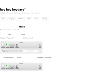 heydays.org: hey hey heydays*: heyday(s) :: The period of greatest popularity, success, or power, prime.
heyday(s) :: The period of greatest popularity, success, or power, prime.