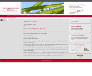 lm-institut.com: Startblog
Lebens Management Institut