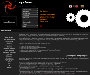 nyxbone.com: Nyxbone - Software Development && UnEthical Hacking
