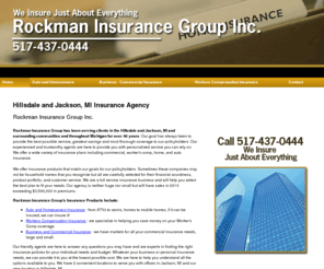 rockmanins.com: Insurance Agency Jackson MI - Rockman Insurance Group
Rockman Insurance Group provides commercial, worker's compensation, homeowner's and auto insurance to clients throughout Michigan. Call 800-784-7822.