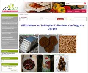 biokost.com: Veggie`s Delight
Dörrautomat oder Dörrgerät zum trocknen von Lebensmitteln sowie Rohkost und Biokost erhalten Sie bei Veggie`s Delight - Ihrem Fachhandel für Rohkost und einem Dörrautomat!