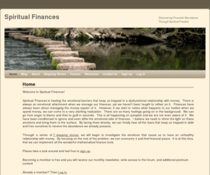 spiritualfinances.net: Spiritual Finances.
 Spiritual Finances - Finding Financial Abundance Through Spirit 