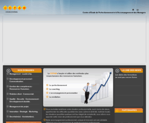 cepamcoaching.com: CEPAM - COACHING - Accueil
Centre d’Etude de Perfectionnement et d’Accompagnement des Managers     ORGANISME DE COACHING EN ALGEIRIE AGREE AU TITRE DE LA FORMATION PROFESSIONNELLE NUMERO D’AGREMENT 903