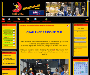 hand-millau.com: Hand-Millau - Site internet du Handball à Millau
Bienvenue sur le site de l'association handball Millau dans le sud aveyron.


