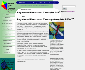 functionaltherapy.org: Home_ALOFT_For_FunctionalTherapists
Home page of the American League of Functional Therapists