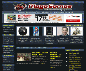 megagames.com: MegaGames - The Hardcore Gaming Experience
A comprehensive PC and Console gaming resource focusing on the hardcore gamers