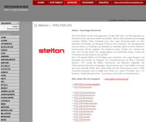 stelton-shop.com: STELTON | Nennmann | NENNMANN form und funktion
Designprodukte von  STELTON