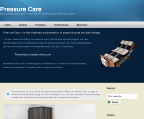 pressurecare.co.uk: treatment and prevention of pressure sores and pain therapy - Pressure Care Ltd UK
advanced decubitus ulcer treatments for the treatment and prevention of pressure sores and pain therapy by Pressure Care Ltd UK using micro stimulation