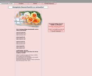 rosa-preis.com: www.rosa-preise.de -- Domainfamilie zu verkaufen! -- Startseite
Kampagnenfähige Domainfamilie www.rosa-preise.de zu verkaufen: Erwerben Sie 12 Domains auf einmal! Sicherer Domaintransfer über das Sedo Domain Treuhandverfahren. Domainkauf / Domainverkauf.
