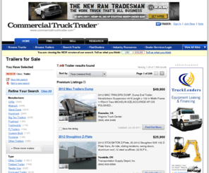 trailertrucktrader.com: Truck Trailers For Sale | CommercialTruckTrader.com
Find new & used work truck trailers for sale on CommercialTruckTrader.com. All types from container trailers to washer trailers.