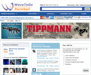 wavetogo.com: Tippmann Paintball Gun|Tippmann Upgrades|Paintball Store WaveToGo
Tippmann authorized dealer & certified tech center: WaveToGo.com offers the best prices on paintball products, Tippmann Gun and Upgrades, US Army, BT, Spyder, Tiberius Arms, and more with fast shipping and top-rated customer service.