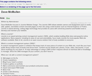 dave-mcmullen.com: HOME | Dave McMullen
Dave McMullen web design