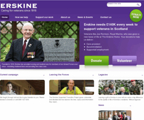 erskine.org.uk: Erskine, Caring for Veterans since 1916
Founded in 1916, Erskine has provided nursing and medical care for former members of our Armed Forces through two world wars and the more recent conflicts and peace keeping initiatives of the twentieth and twenty first centuries. Erskine