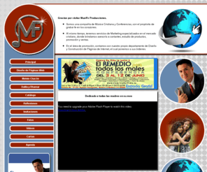 musife.com: Musife Producciones. Melvin Chacon
Somos una compania de Musica Cristiana y Conferencias, con el proposito de grabar fe en los corazones. Melvin Chacon, Dalila y Dhamar Chacon.