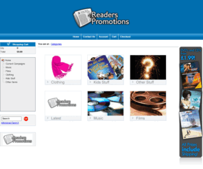 readerspromotions.com: Readers Promotions - E-Store
Readers Promotions