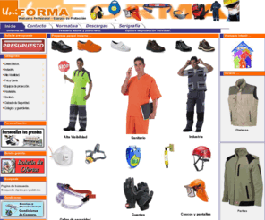 uniforma.net: Uniformes, Vestuario laboral y publicitario.
Uniformes, ropa de trabajo, hosteleria, hostelería, epis, serigrafía, bordados, cascos, gafas, guantes.