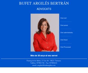 bufetargiles.com: Bufet Argilés Bertrán
