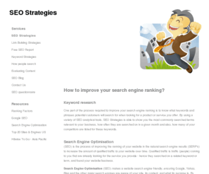 seostrategies.com.au: SEO and Link Building strategies  | SEO Strategies
Search Engine Optermisation and Link Popularity  Melbourne &  Mornington Peninsula,Victoria Australia 3003, 3934