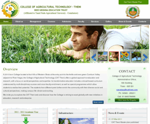 cattheni.com: College of Agricultural Technology - Theni
College of Agricultural Technology - Theni