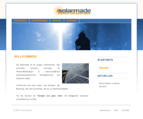 die-seilwerker.com: Solarmade -  Startseite
