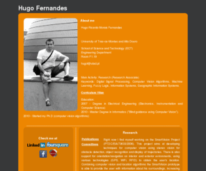 hfernandes.com: Hugo Fernandes
Hugo Fernandes hugof @ utad pt