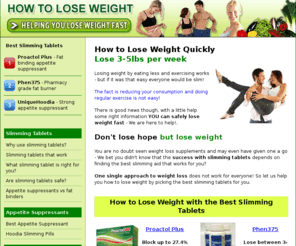 thehowtoloseweight.co.uk: How to Lose Weight - Helping you to lose 3-5lbs of weight fast
How to lose weight the natural and healthy way, its not easy but there are ways you can lose weight quickly. We take a look at how to lose weight!