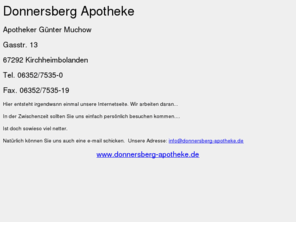 onlineapotheke.net: Donnersberg Apotheke Kirchheimbolanden
