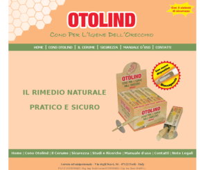 otolind.com: Aurora Srl - OTOLIND Cono
OTOLIND una linea completa di prodotti naturali per il benessere dellorecchio. I prodotti Otolind permettono unigiene completa e corretta, proteggendo lorecchio in modo semplice, sicuro ed efficace. Sono prodotti naturali, clinicamente testati.