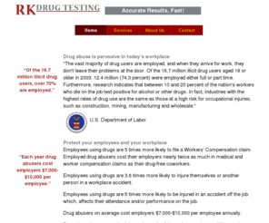 rkdrugtesting.net: RK Drug Testing - Accurate Results, Fast! - Located in Mount Sterling, Kentucky
