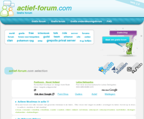 actief-forum.com: Maak een forum - actief-forum.com - Gratis forum
Gratis forum, Een gratis forum beginnen Dit is een forum voor álle vrouwen met gezonde interesse in de Islam... Elke vrouw met vragen te stellen, ervaringen te delen, kennis op te doen, ... is welkom, moslima of niet-moslima!