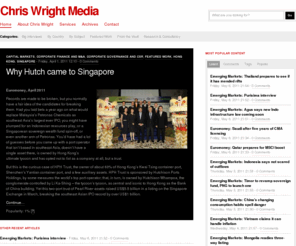 chriswrightmedia.com: Chris Wright Media
Freelance Journalist