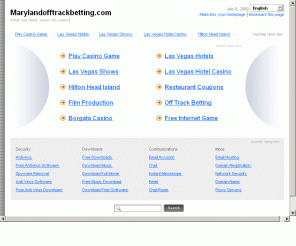 marylandofftrackbetting.com: Welcome to MARYLANDOFFTRACKBETTING.COM
