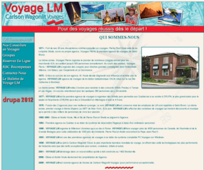 voyagelm.ca: VOYAGE LM / CARLSON WAGONLIT VOYAGE - Pour des Voyages Réussis Dès le Départ !
