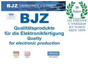 bjz.de: BJZ Industriedienst und Vertrieb
BJZ Industriedienst und Vertrieb, Qualitätsprodukte für die Elektronikfertigung