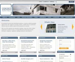 cca.org.nz: CCANZ - Home
concrete solutions