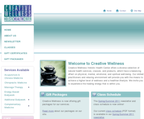 creativewellness.net: Creative Wellness - East Lansing, Michigan - Massage, Chiropractic, Acupuncture and other Natural Health Services
