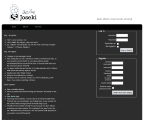 dailyjoseki.com: DailyJoseki.com: News
